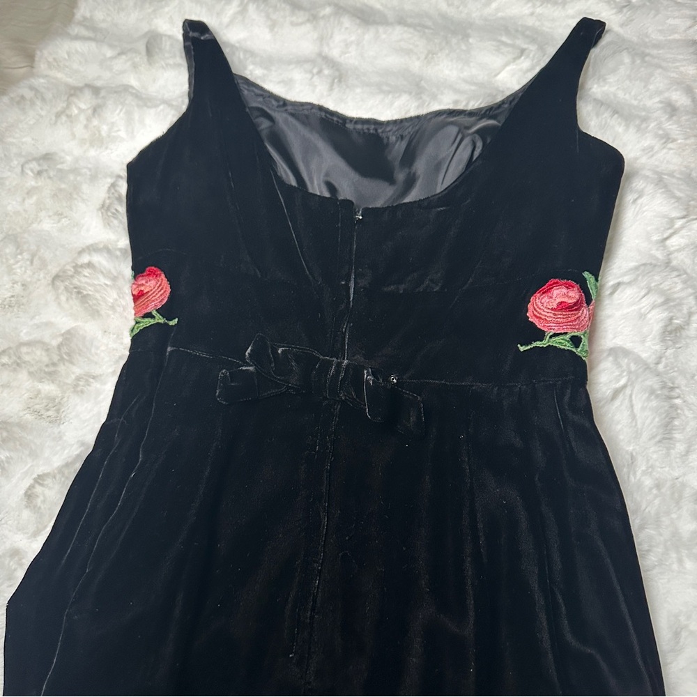 1970s Velvet Dress - Picture 10 of 12